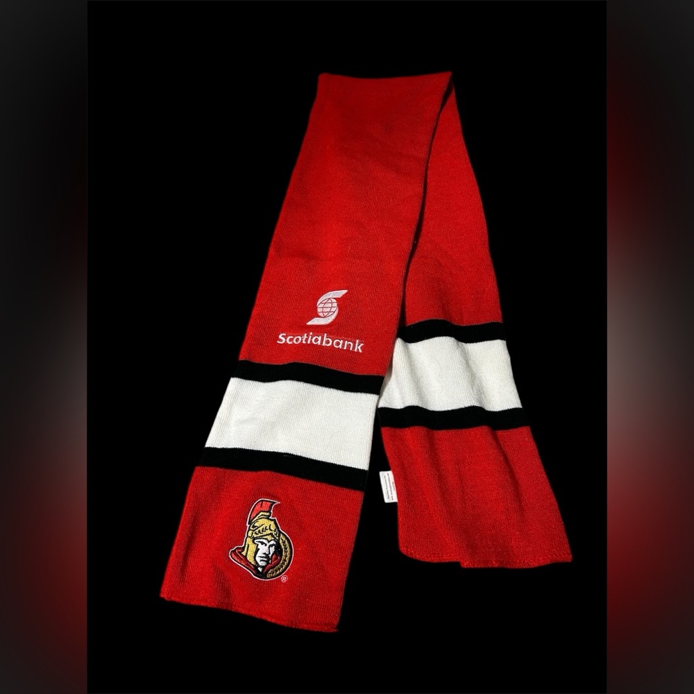 Ottawa Senators Scotiabank promotional scarf steadfast promotions unisex